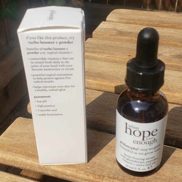 PHILOSOPHY When hope is not enough Face Serum NWT - Picture 5 of 7